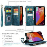 CaseMe iPhone 16 Pro Max Cover C30-serien Blå