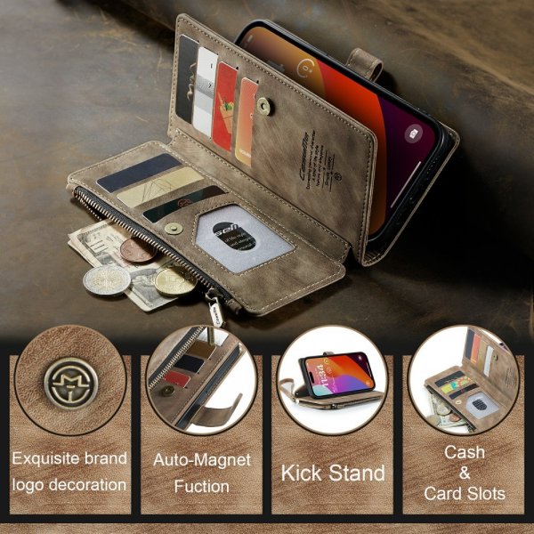 CaseMe iPhone 16 Pro Max Cover C30 Series Brun