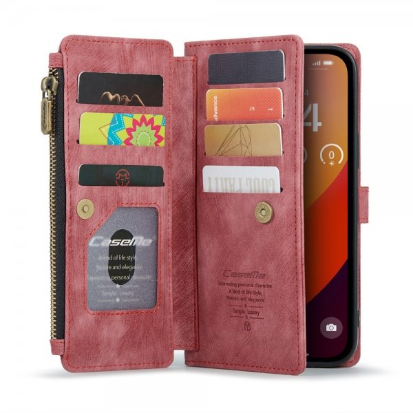 CaseMe iPhone 16 Pro Max Cover C30 Series Rød