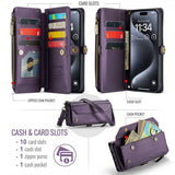 CaseMe iPhone 16 Pro Max Cover C36 Series Lilla