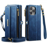 CaseMe iPhone 16 Pro Max Cover C39 Series Blå