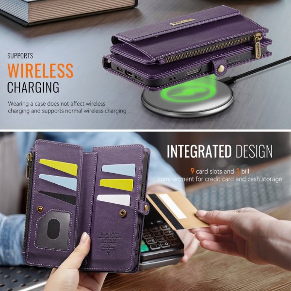 CaseMe iPhone 16 Pro Max Cover C39 Series Lilla