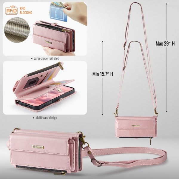 CaseMe iPhone 16 Pro Max Cover C39 Series Rosa