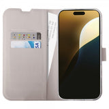 Vivanco iPhone 16 Pro Max Cover Classic Wallet Greige