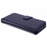 Nordic Covers iPhone 16 Pro Max Etui Essential Læder Heron Blue