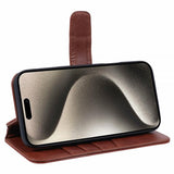 Nordic Covers iPhone 16 Pro Max Essential Læder Cover Maple Brown
