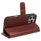 Nordic Covers iPhone 16 Pro Max Essential Læder Cover Maple Brown