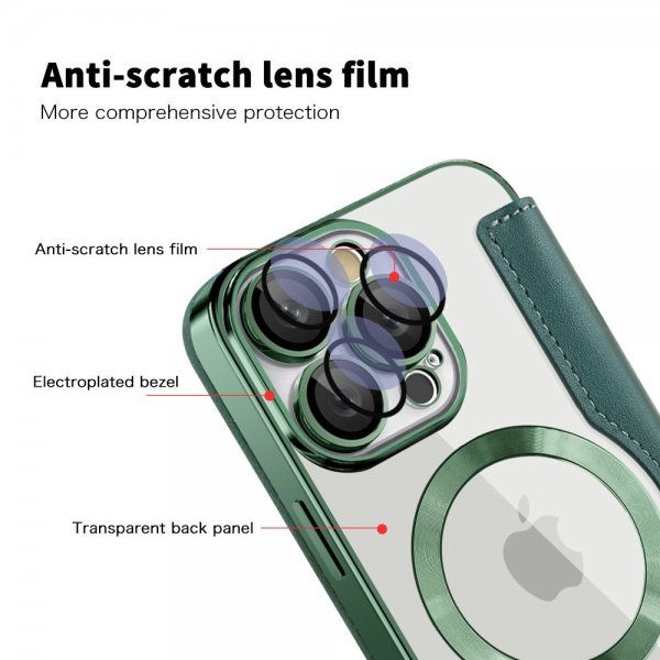 iPhone 16 Pro Max Cover MagSafe Grøn