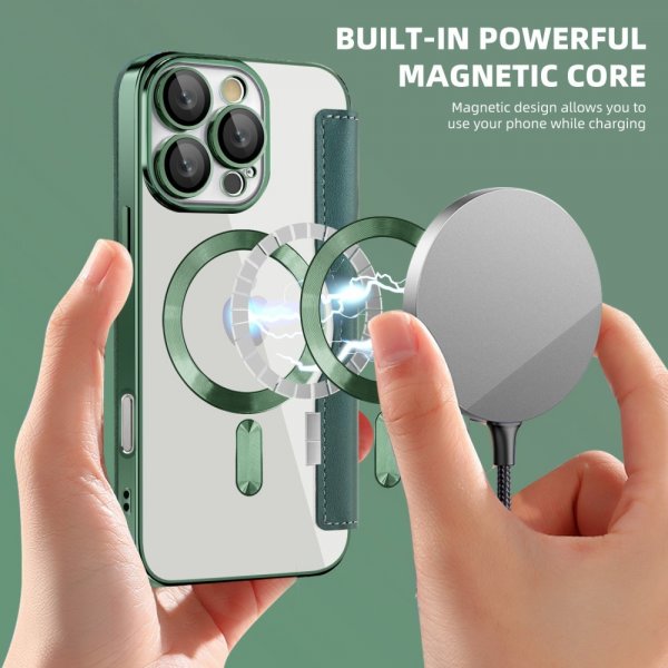 iPhone 16 Pro Max Cover MagSafe Grøn