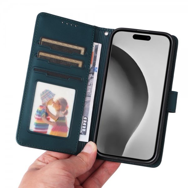 Betopnice iPhone 16 Pro Max Etui med Aftageligt Cover 005 Blå