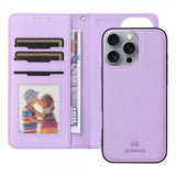 Betopnice iPhone 16 Pro Max Etui med Aftageligt Cover 005 Lilla