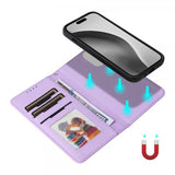 Betopnice iPhone 16 Pro Max Etui med Aftageligt Cover 005 Lilla
