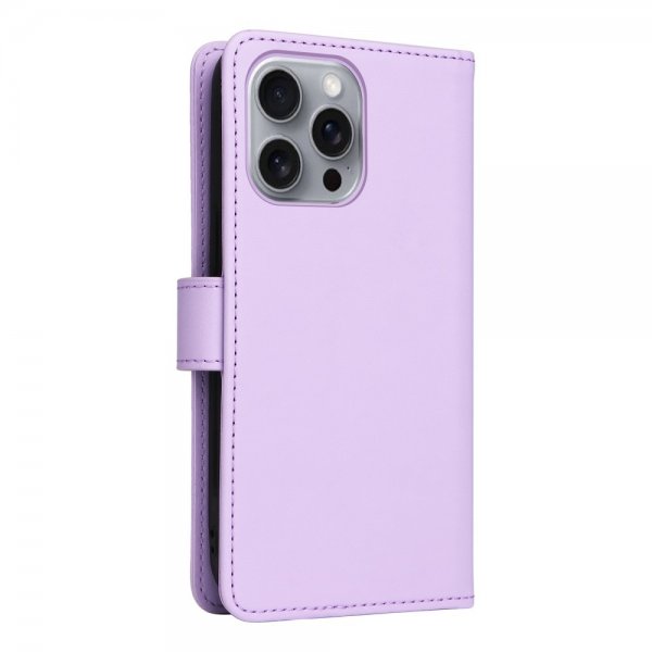Betopnice iPhone 16 Pro Max Etui med Aftageligt Cover 005 Lilla