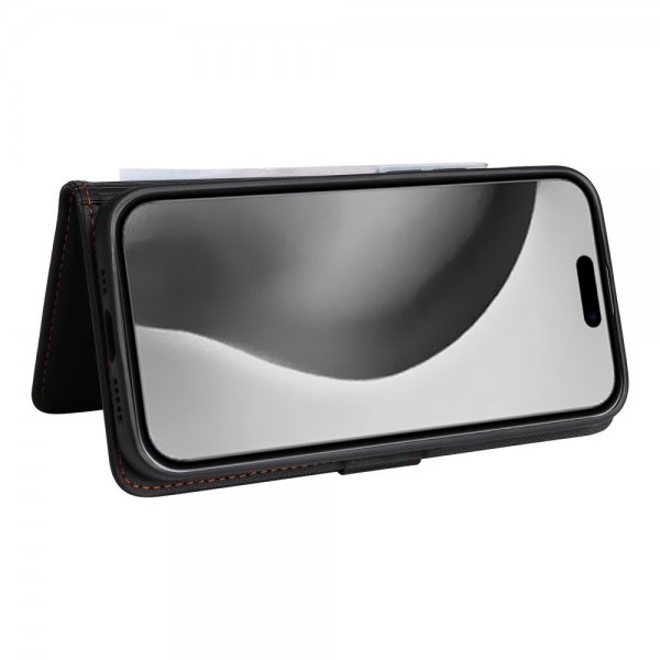 Betopnice iPhone 16 Pro Max Etui med Aftageligt Cover 005 Sort
