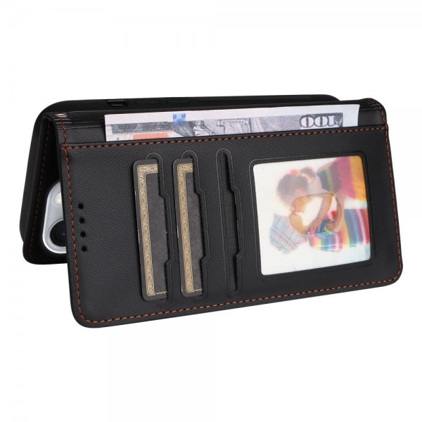 Betopnice iPhone 16 Pro Max Etui med Aftageligt Cover 005 Sort