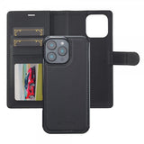 Lc.Imeeke iPhone 16 Pro Max Etui med Aftageligt Cover L2 Series MagSafe Sort