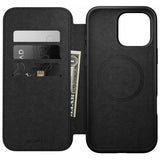 Nomad iPhone 16 Pro Max Cover Modern Leather Folio Brun