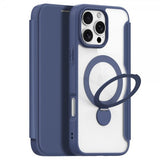 Dux Ducis iPhone 16 Pro Max Cover Skin X Pro Series Kickstand MagSafe Blå