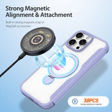 Dux Ducis iPhone 16 Pro Max Cover Skin X Pro Series Kickstand MagSafe Lilla
