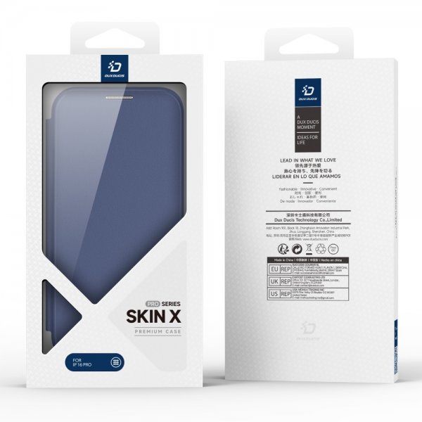 Dux Ducis iPhone 16 Pro Max Cover Skin X Pro Series MagSafe Blå