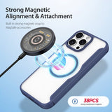 Dux Ducis iPhone 16 Pro Max Cover Skin X Pro Series MagSafe Blå