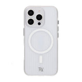 Rvelon iPhone 16 Pro Max Cover Bølget MagSafe Transparent