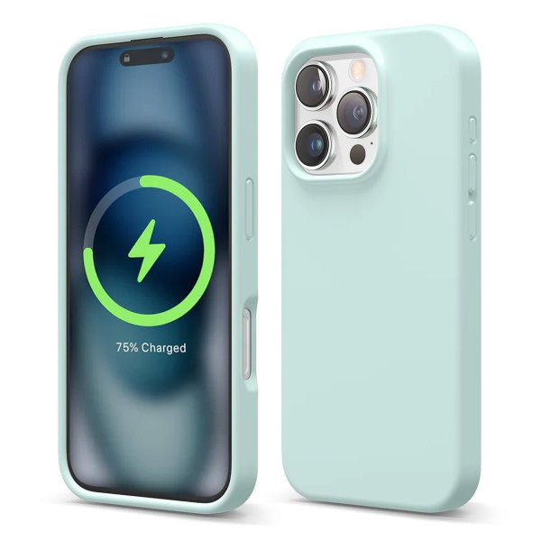Rvelon iPhone 16 Pro Max Cover Silikone MagSafe Grøn