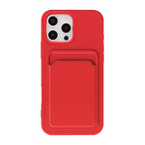 iPhone 16 Pro Max Cover Kortholder Rød