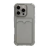 iPhone 16 Pro Max Cover Kortholder Stødsikker Sort