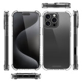 iPhone 16 Pro Max Cover Stødsikkert Transparent