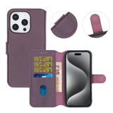 Rvelon iPhone 16 Pro Max Cover Magnetisk Aftagelig Skal Lilla