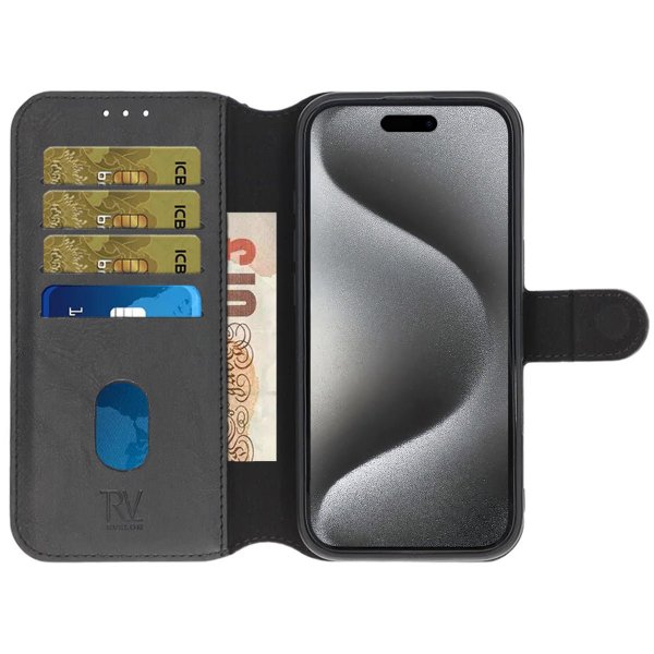 Rvelon iPhone 16 Pro Max Cover Magnetisk Aftagelig Skal Sort