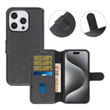 Rvelon iPhone 16 Pro Max Cover Magnetisk Aftagelig Skal Sort