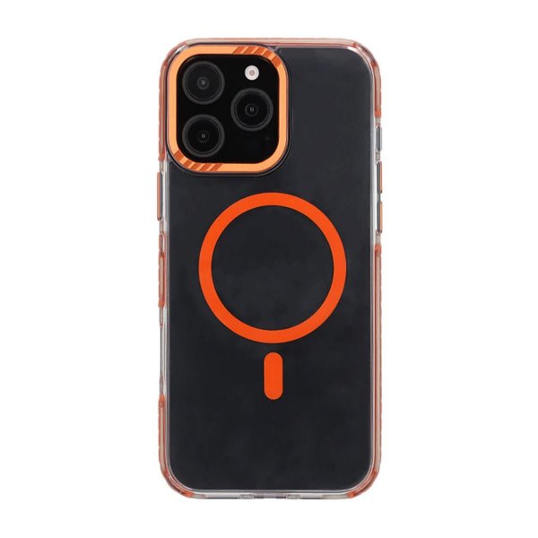 Rvelon iPhone 16 Pro Max Cover TPU MagSafe Orange