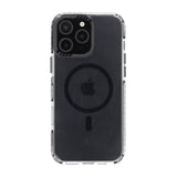 Rvelon iPhone 16 Pro Max Cover TPU MagSafe Sort/Transparent