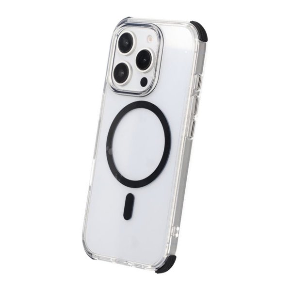 Rvelon iPhone 16 Pro Max Cover Stødsikker MagSafe Sort