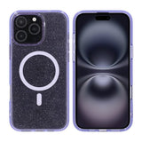 Rvelon iPhone 16 Pro Max Cover Glitter MagSafe Lilla