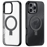 Dux Ducis iPhone 16 Pro Max Cover Aimo Series MagSafe Kickstand Sort