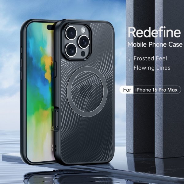 Dux Ducis iPhone 16 Pro Max Cover Aimo Series MagSafe Sort
