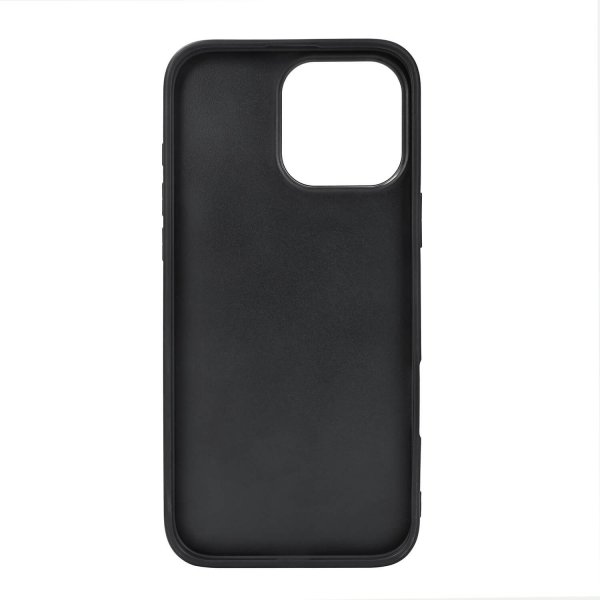 Buffalo iPhone 16 Pro Max Cover Ægte læder MagSeries Sort
