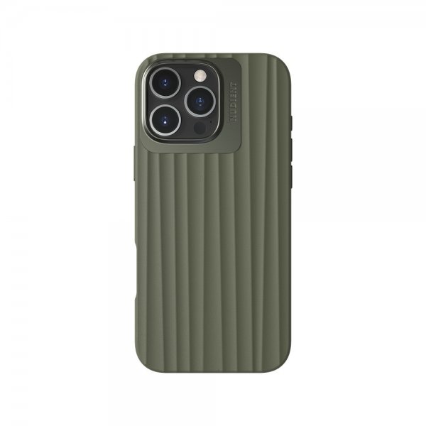 Nudient iPhone 16 Pro Max Cover Bold MagSafe Olive Green