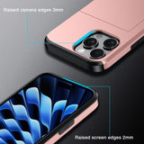 iPhone 16 Pro Max Cover Card Slide Grå