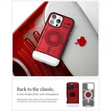 Spigen iPhone 16 Pro Max Cover Classic C1 MagFit Ruby