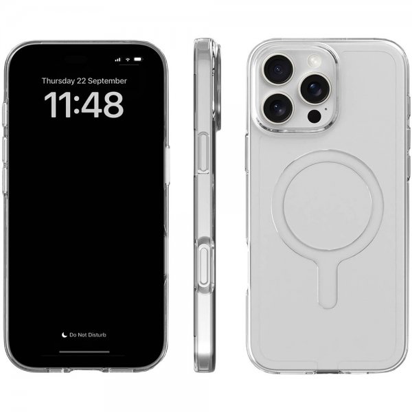 agood company iPhone 16 Pro Max Cover CLRPRTCT Transparent