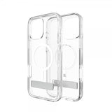 ZAGG iPhone 16 Pro Max Cover Crystal Palace Snap Kickstand Transparent