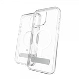 ZAGG iPhone 16 Pro Max Cover Crystal Palace Snap Kickstand Transparent