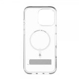 ZAGG iPhone 16 Pro Max Cover Crystal Palace Snap Kickstand Transparent