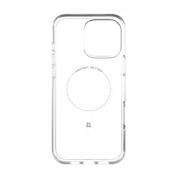 ZAGG iPhone 16 Pro Max Cover Crystal Palace Snap Transparent