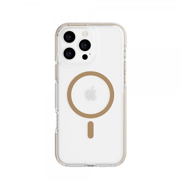 Tech21 iPhone 16 Pro Max Cover EvoCrystal MagSafe Guld