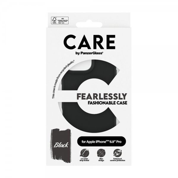 CARE by PanzerGlass iPhone 16 Pro Max Cover Fashionable Sort